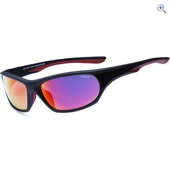Sinner Fury Sunglasses (Sintec Red/Revo) - Colour: Black / Red Sinner Fury Sunglasses (Sintec Red/Revo) - Colour: Black / Red